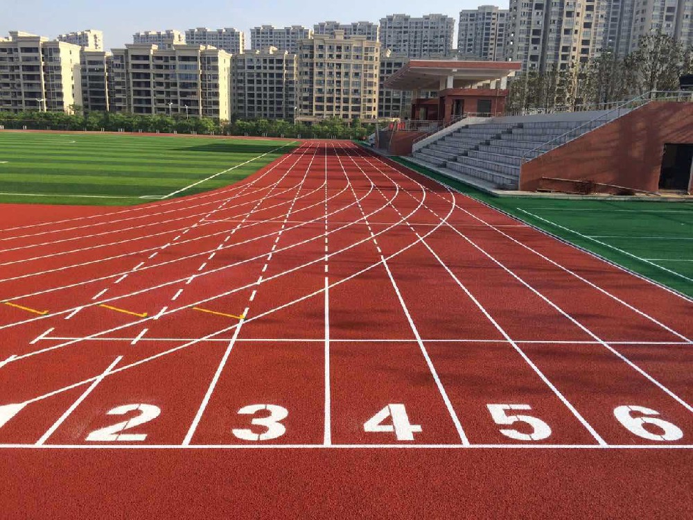 學校橡膠卷材橡膠跑道